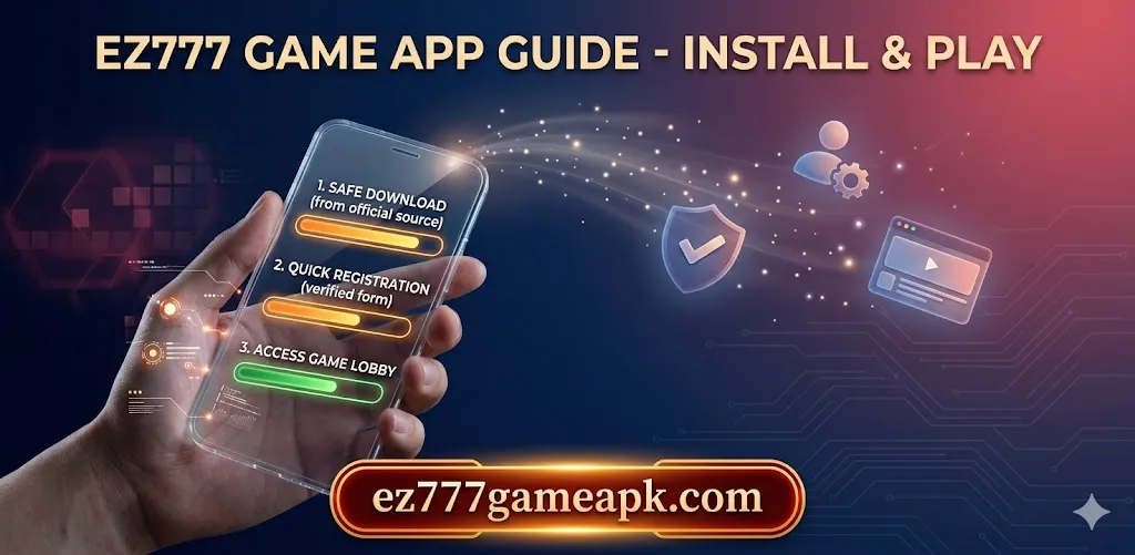 Secure EZ777 APK installation and Android gaming setup