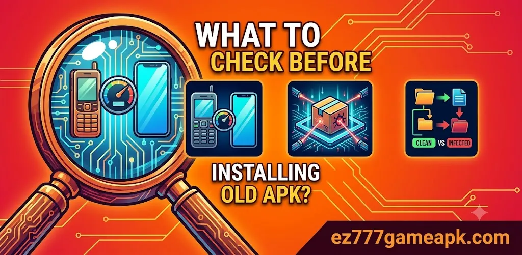 EZ777 old APK installation steps and Android compatibility checks
