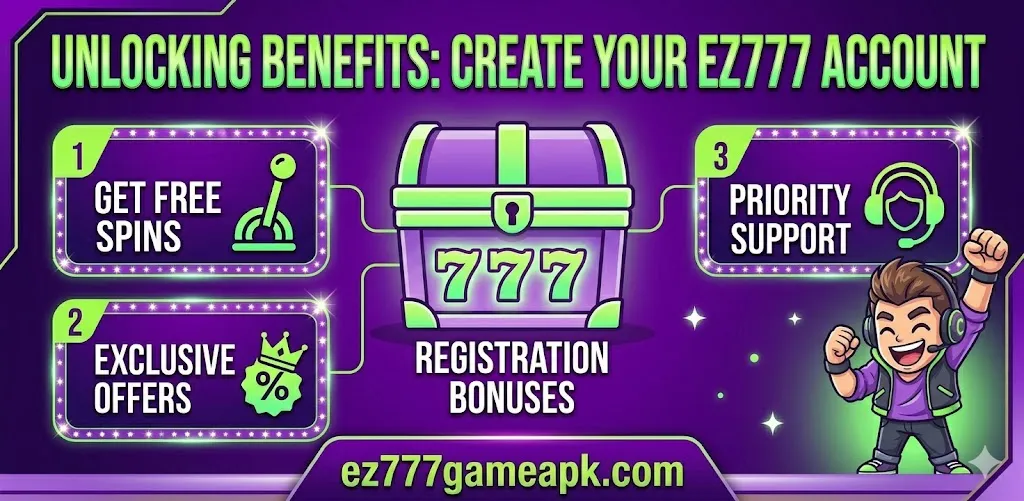 EZ777 apk download and registration steps for Android users