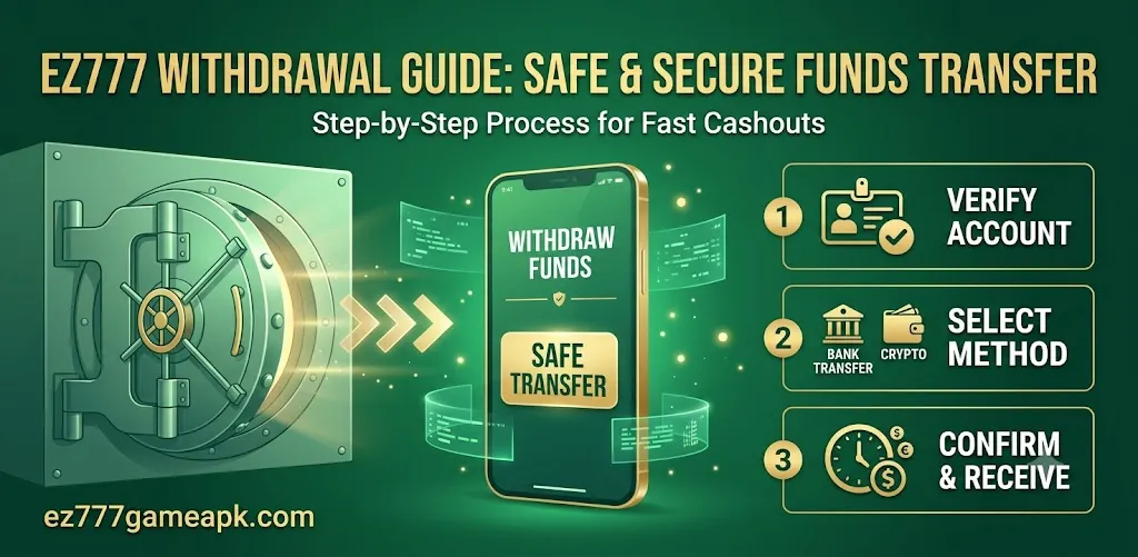 EZ777 Withdrawal Guide 2026: Fast Payouts, Limits, Processing Time & Safety Tips