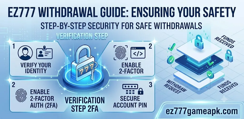 EZ777 withdrawal process guide for mobile users