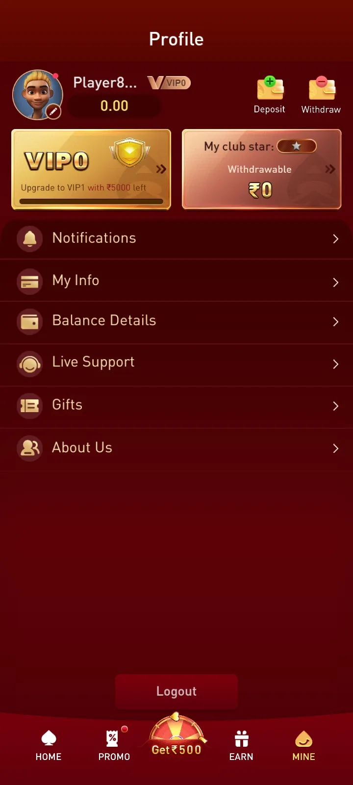 EZ777 KYC verification interface screenshot